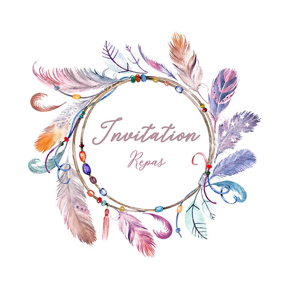 Invitation brunch ou repas