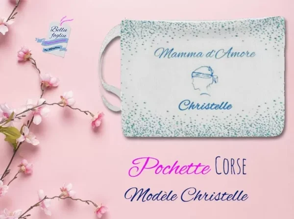 pochette personnalisable corse mamma maman