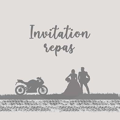 Invitation brunch ou repas