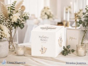 Urne mariage & baptême personnalisée – Tous thèmes - sur mesure