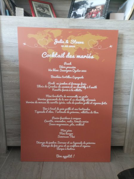 Menu – Affiche