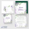 faire-part de mariage thème Brins de lavande modèle Lavinia